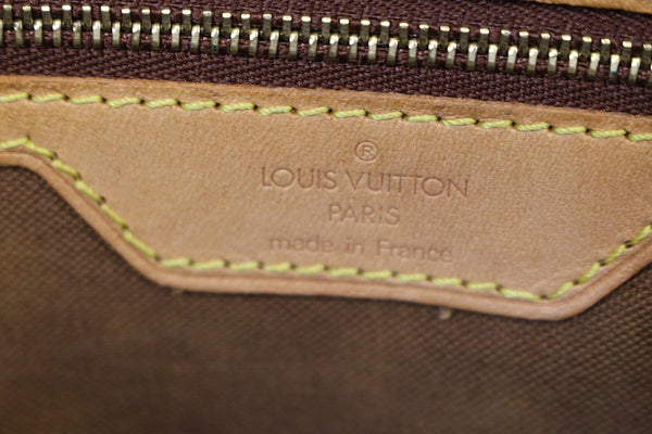 LOUIS VUITTON Monogram Canvas Cabas Mezzo Shoulder Bag