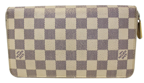 LOUIS VUITTON Damier Azur Zippy Organizer Wallet