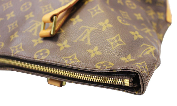 LOUIS VUITTON Monogram Canvas Cabas Mezzo Shoulder Bag