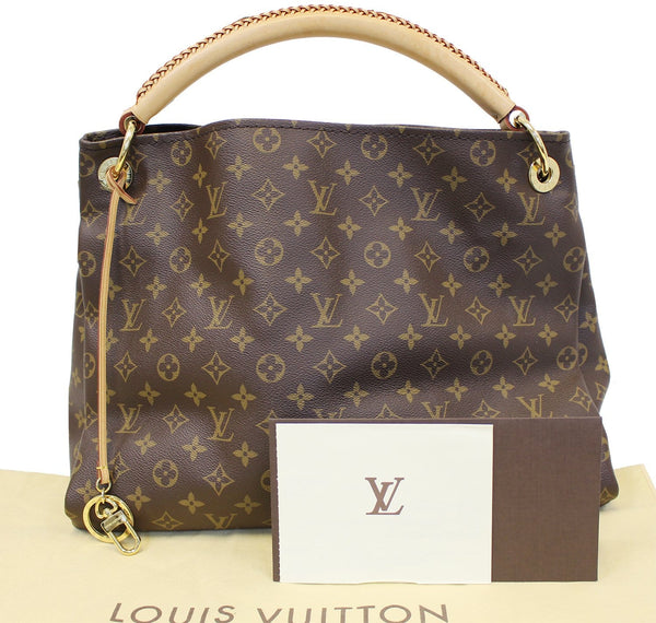 LOUIS VUITTON Monogram Canvas Artsy MM Hobo Shoulder Bag