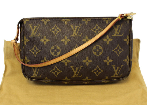 LOUIS VUITTON Monogram Canvas Pochette Accessoires Pouch