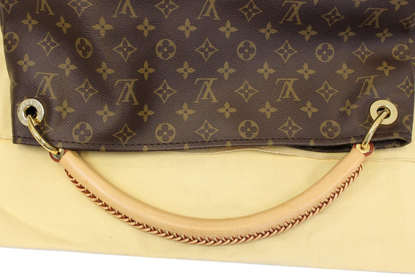 LOUIS VUITTON Monogram Canvas Artsy MM Hobo Shoulder Bag