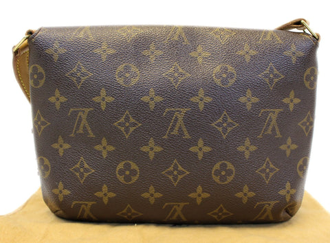 LOUIS VUITTON Monogram Canvas Musette Tango Shoulder Crossbody Bag