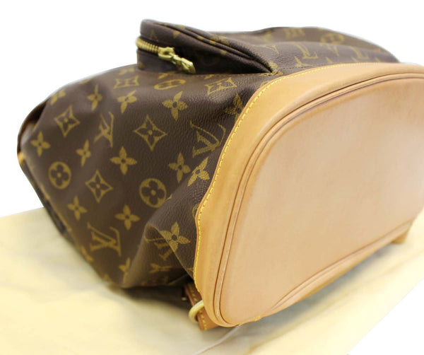 LOUIS VUITTON Backpack Bag Monogram Brown Montsouris GM