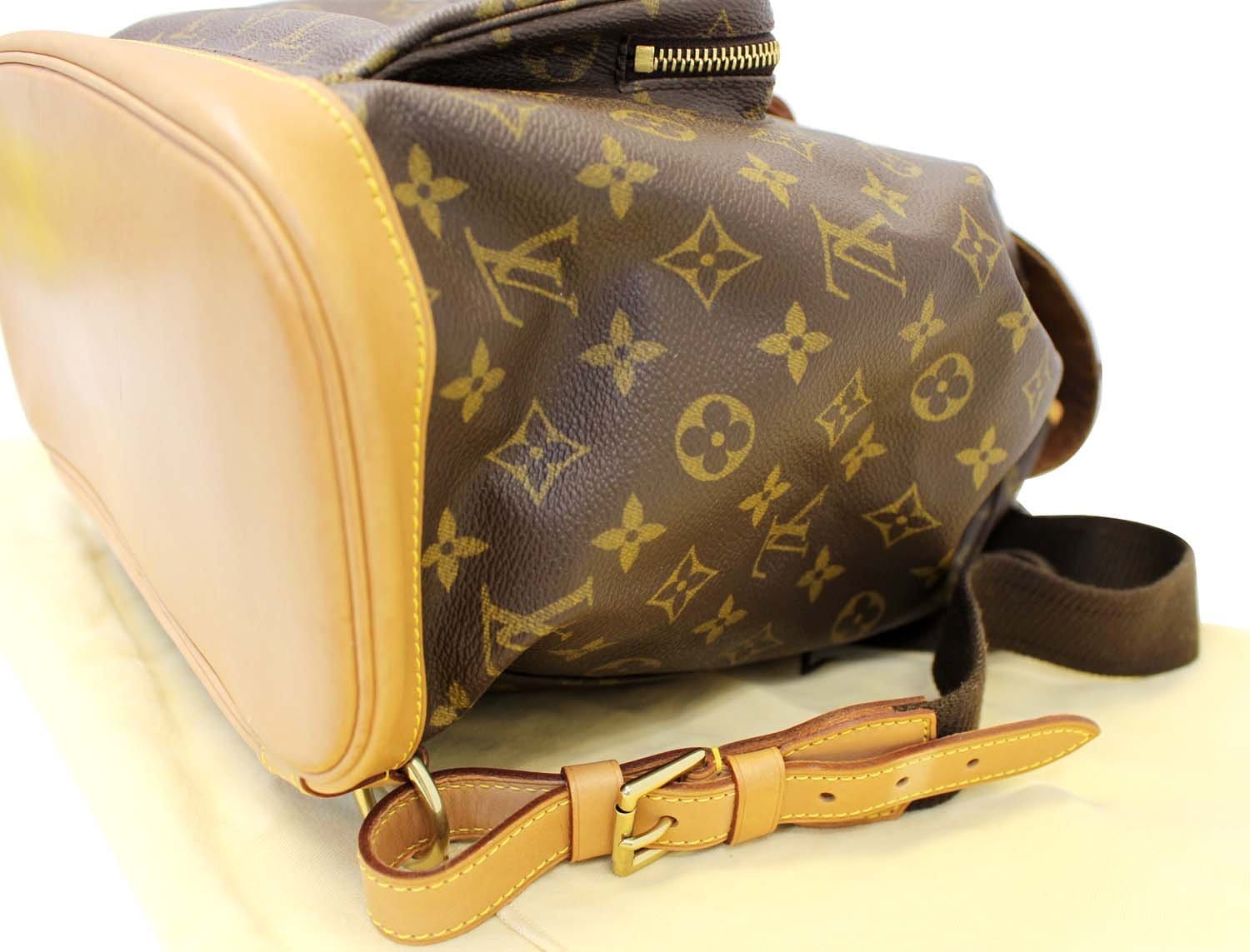 Vedere tutte le borse Louis Vuitton Baggy, Brown Louis Vuitton Monogram  Montsouris GM Backpack
