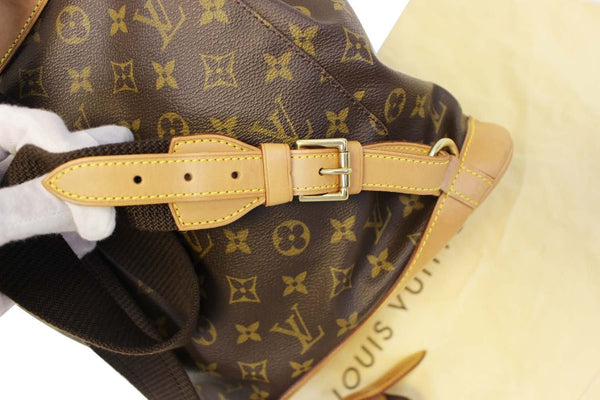 LOUIS VUITTON Backpack Bag Monogram Brown Montsouris GM