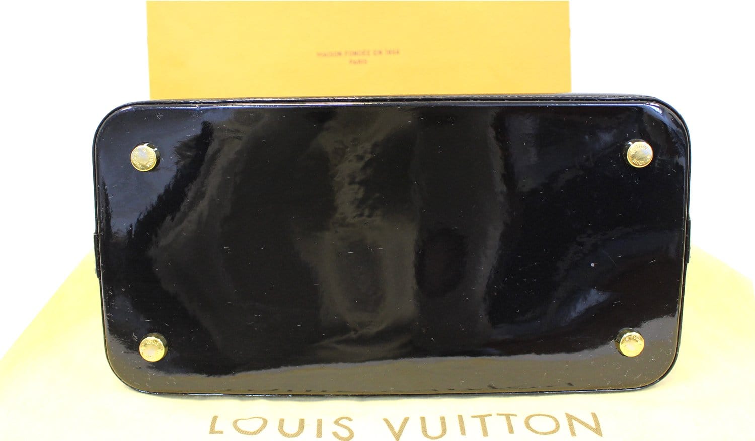 Leather bag Louis Vuitton x Yayoi Kusama Black in Leather - 34257567
