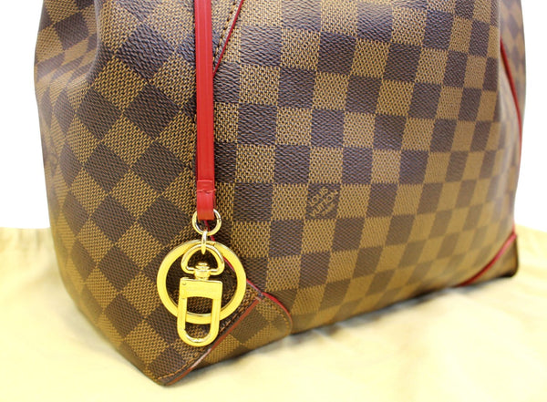 LOUIS VUITTON Damier Ebene Caissa Hobo Bag