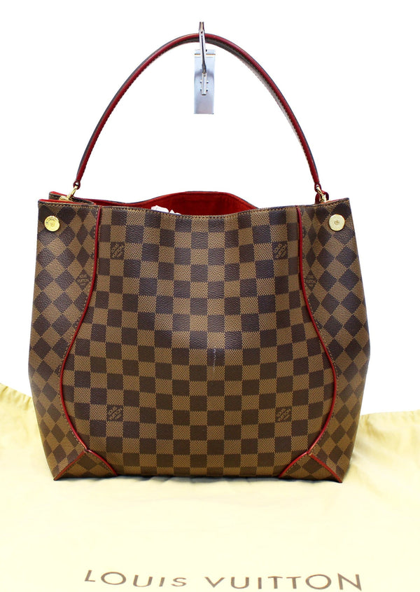 LOUIS VUITTON Damier Ebene Caissa Hobo Bag