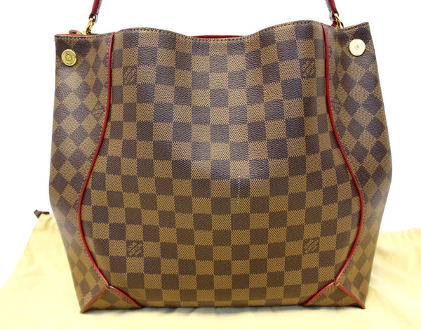 LOUIS VUITTON Damier Ebene Caissa Hobo Bag