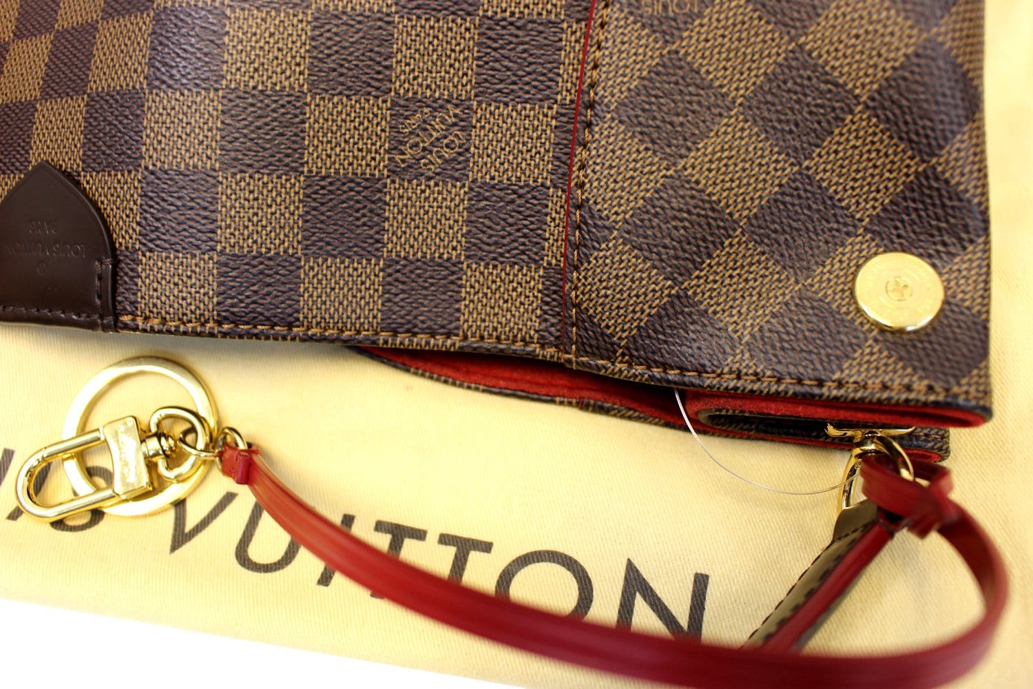 Louis Vuitton Damier Ebene Caissa Hobo Bag - THE PURSE AFFAIR