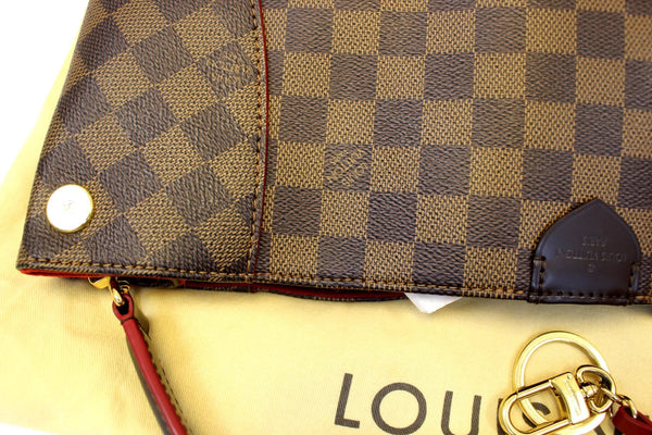 LOUIS VUITTON Damier Ebene Caissa Hobo Bag