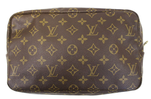 LOUIS VUITTON Monogram Canvas Trousse Toilette 28 Clutch