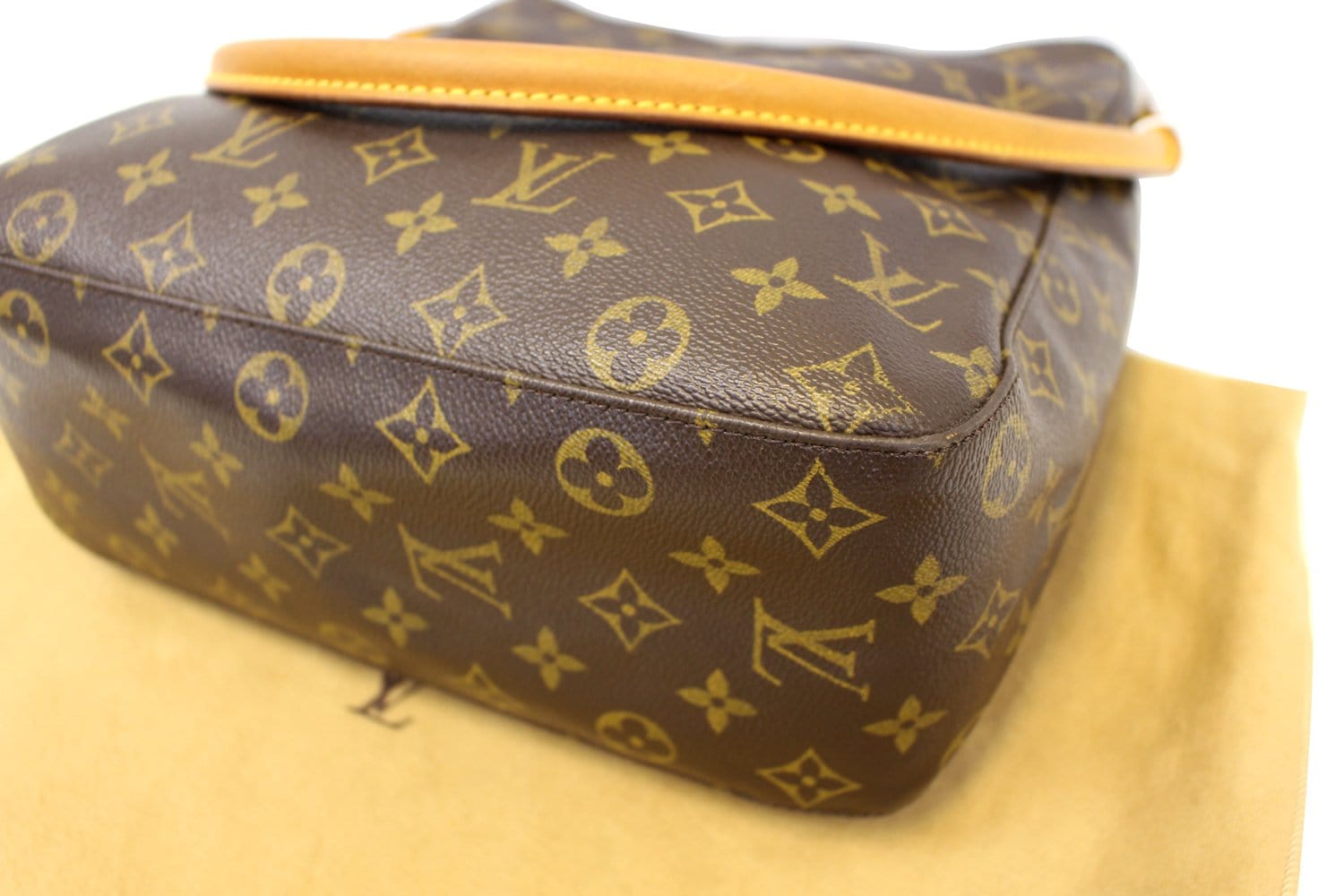 Brown Louis Vuitton Monogram Looping GM Shoulder Bag – Designer