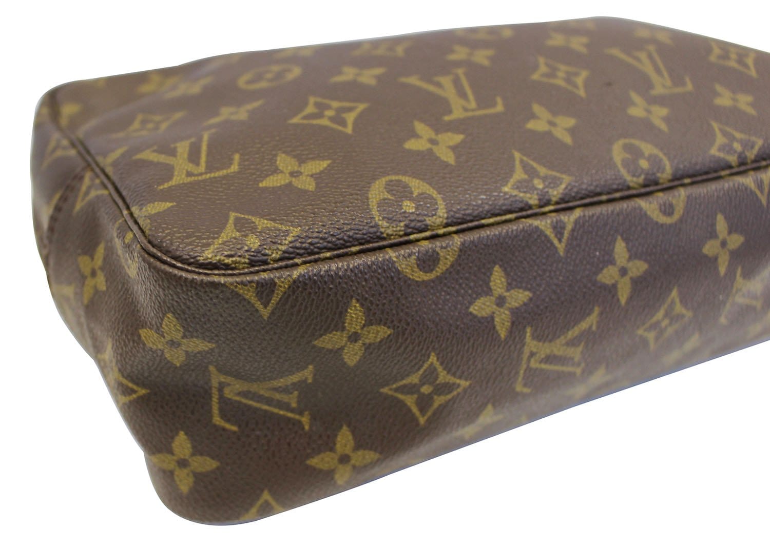 Louis Vuitton, Bags, Authenticity Guaranteed Louis Vuitton Monogram Trousse  Toilette Clutch Hand Bag