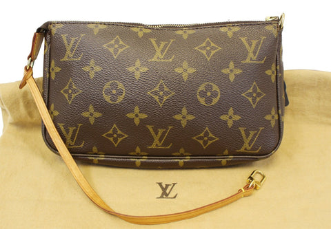 LOUIS VUITTON Monogram Canvas Pochette Accessoires Pouch