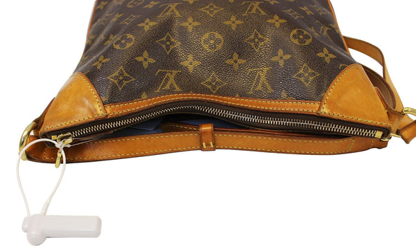 LOUIS VUITTON Monogram Brown Odeon MM Shoulder Bag