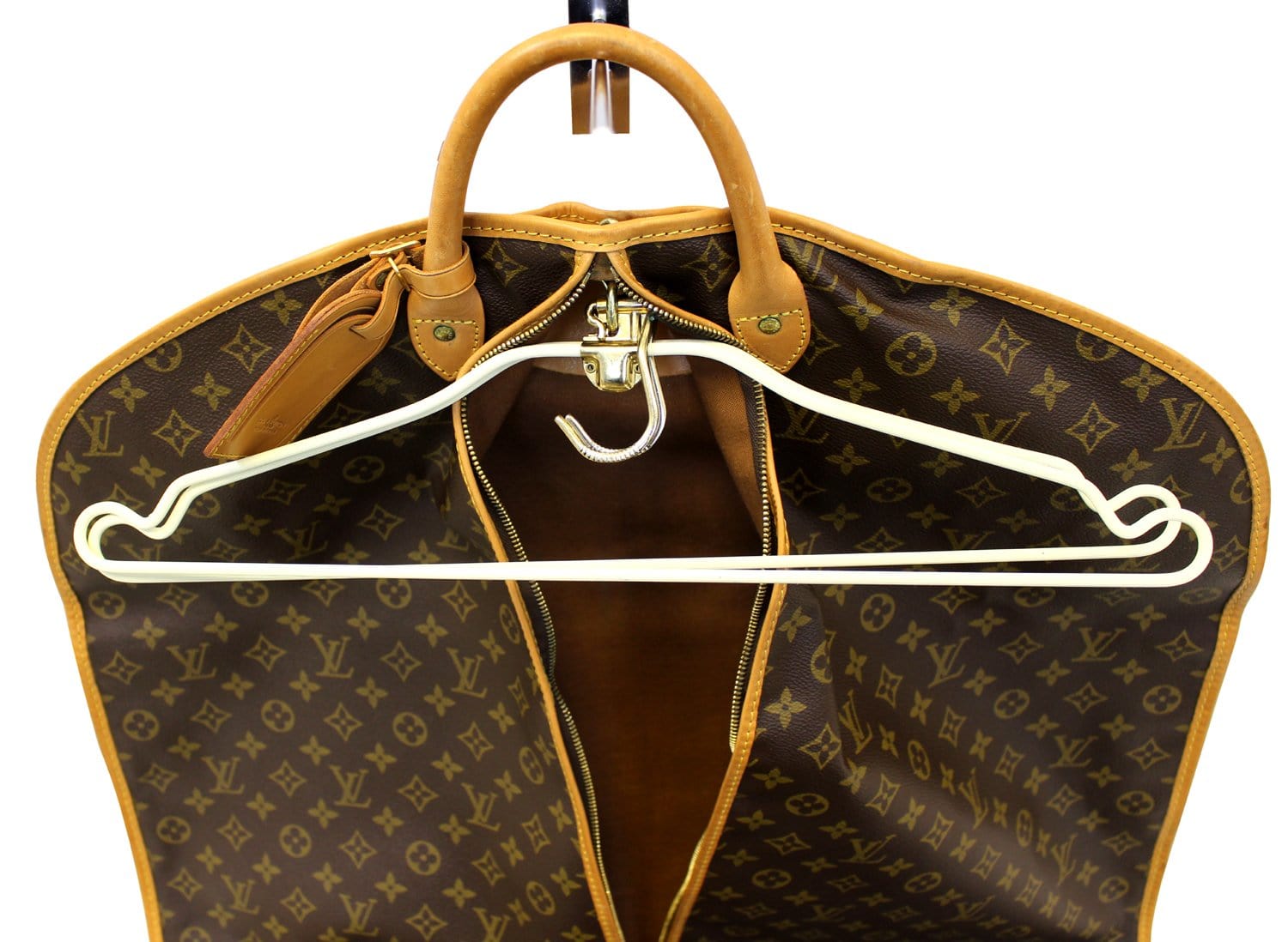 Louis Vuitton Monogram Canvas 2 Hangers Garment Cover Bag Louis Vuitton