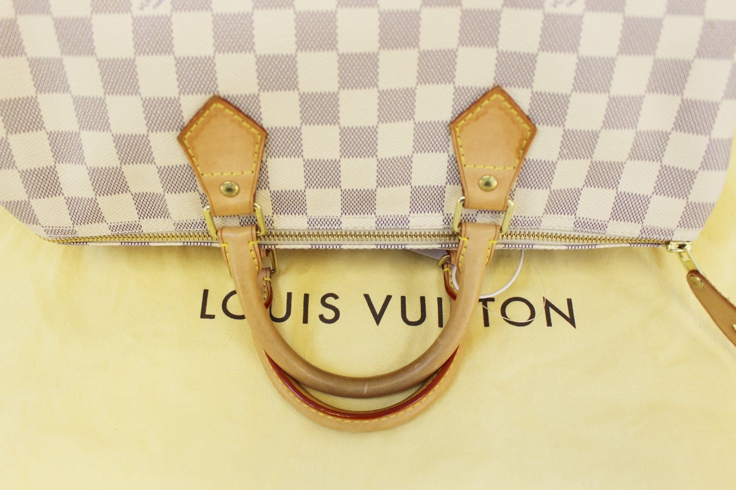 Louis Vuitton Speedy 35 Damier Azur Canvas – STYLISHTOP