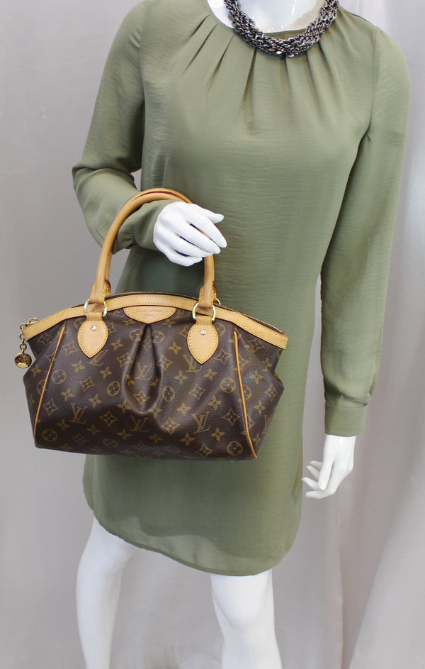 Louis Vuitton Tivoli PM Monogram Canvas Shoulder Handbag