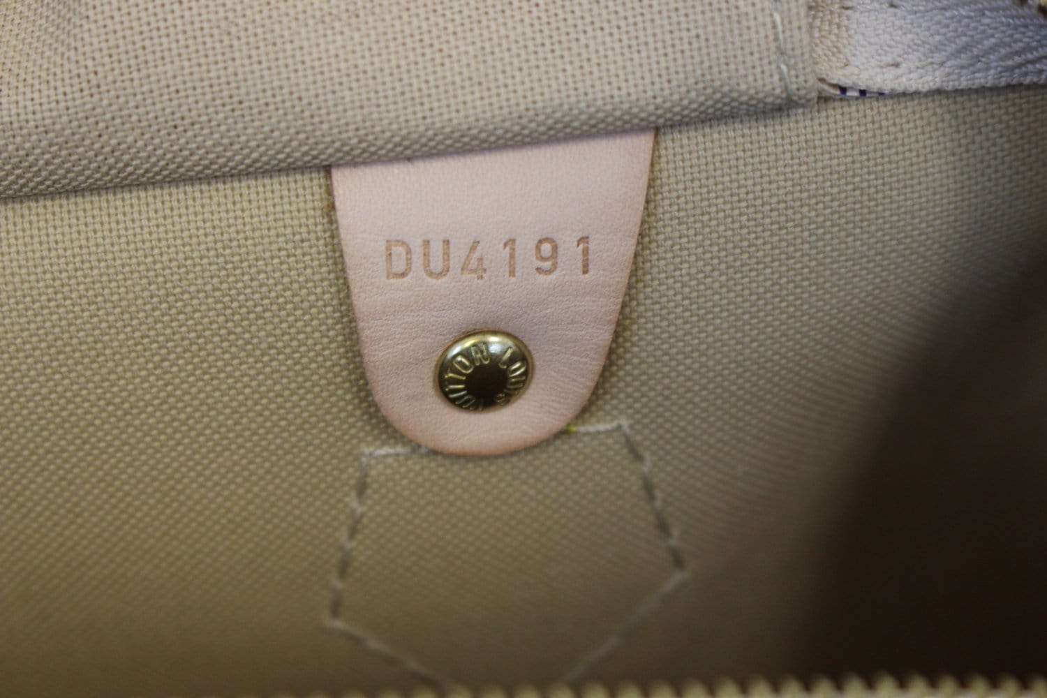 Authentic Louis Vuitton Speedy 35 pre Date Code /designer 