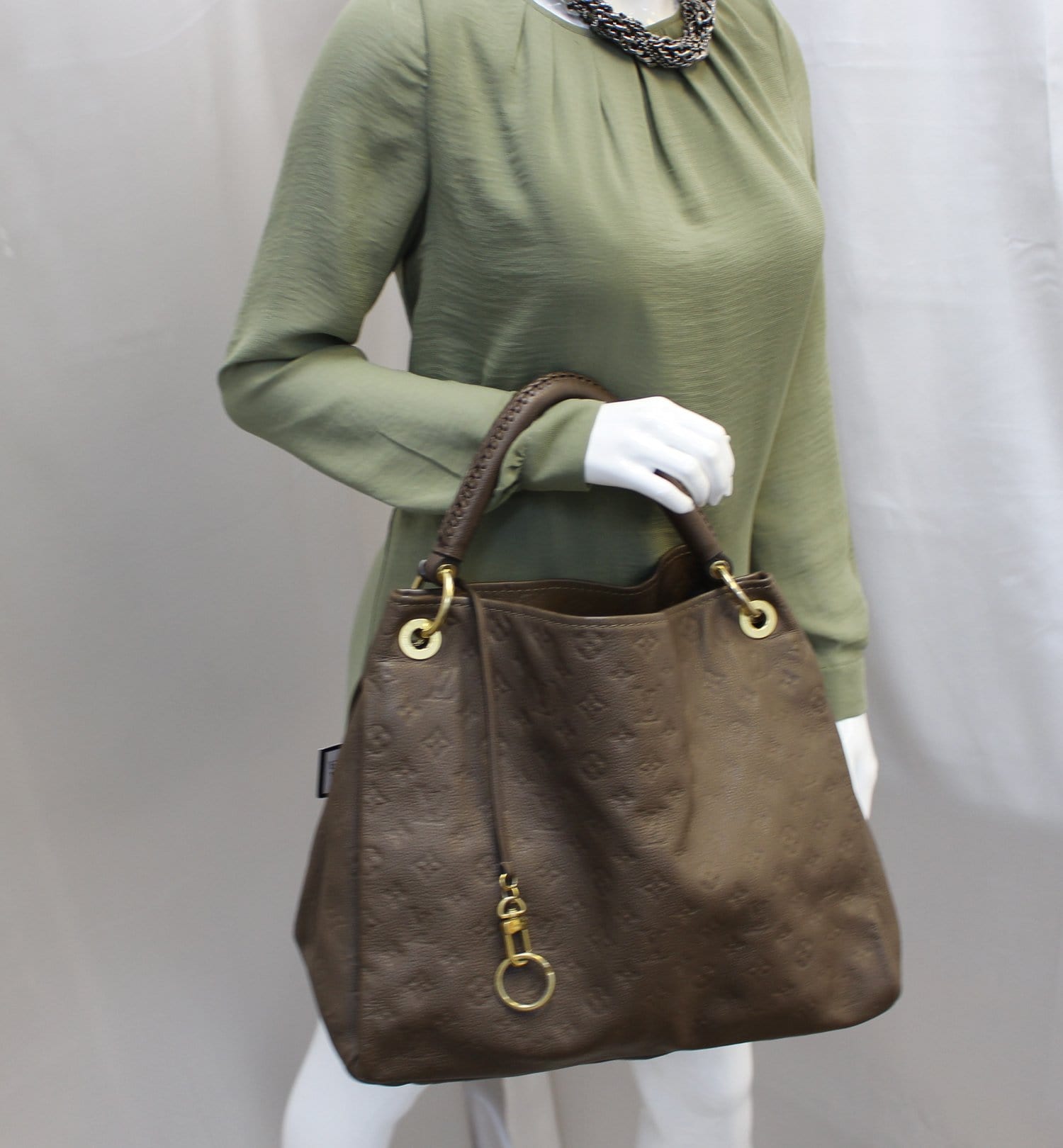 Louis Vuitton Artsy Handbag Monogram Empreinte Leather MM at