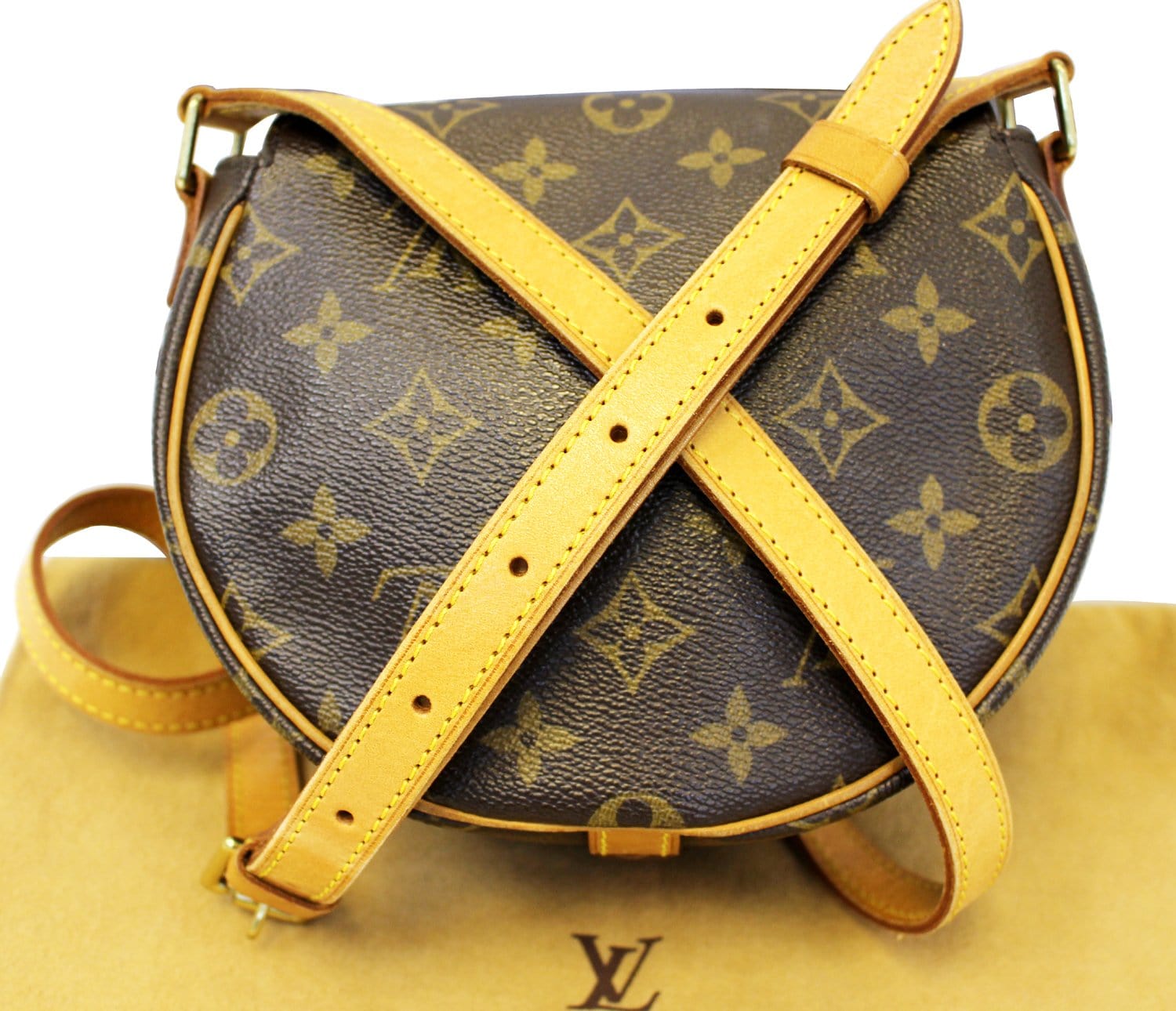 Louis Vuitton 2004 Monogram Tambourine Crossbody Bag · INTO
