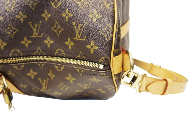 LOUIS VUITTON Monogram Keepall Bandouliere 55 Boston Bag