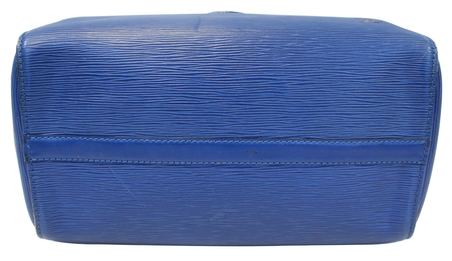 Louis Vuitton Epi Speedy 30 M43005 Blue Leather Pony-style calfskin  ref.1000798 - Joli Closet