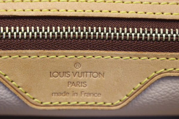 LOUIS VUITTON Monogram Brown Bucket GM Shoulder Bag