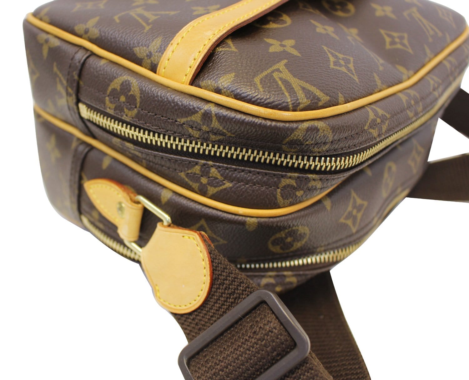 Auth Louis Vuitton Monogram Reporter PM Crossbody Shoulder Bag M45254 -  e53900f
