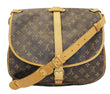 LOUIS VUITTON Monogram Canvas Saumur 30 Shoulder Bag