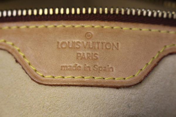 LOUIS VUITTON Used Shoulder Bag Monogram Canvas Looping GM