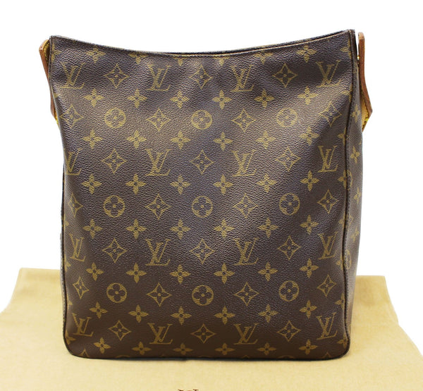 LOUIS VUITTON Used Shoulder Bag Monogram Canvas Looping GM