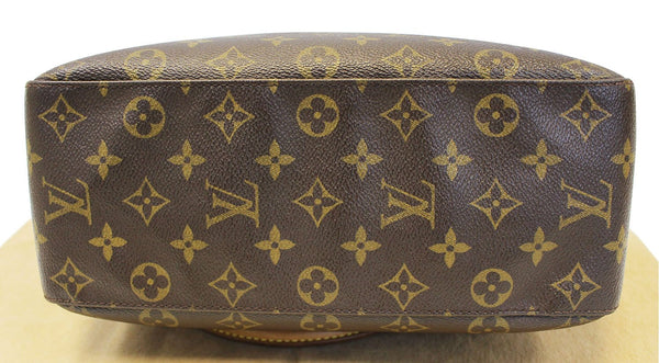 LOUIS VUITTON Used Shoulder Bag Monogram Canvas Looping GM