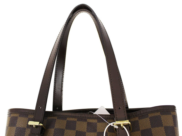 LOUIS VUITTON Damier Ebene Bucket GM Shoulder Bag