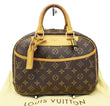 LOUIS VUITTON Monogram Canvas Trouville Satchel Bag