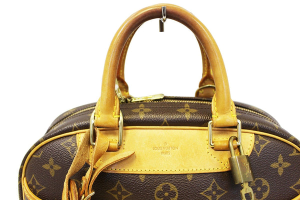 LOUIS VUITTON Monogram Canvas Trouville Satchel Bag