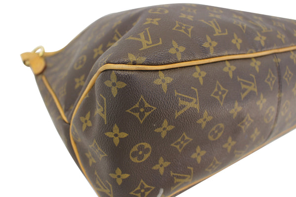 Delightful cloth handbag Louis Vuitton Beige in Cloth - 32477785