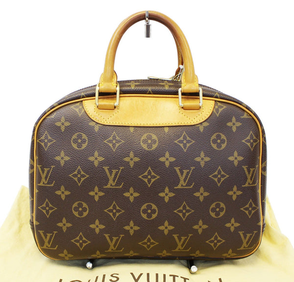 LOUIS VUITTON Monogram Canvas Trouville Satchel Bag