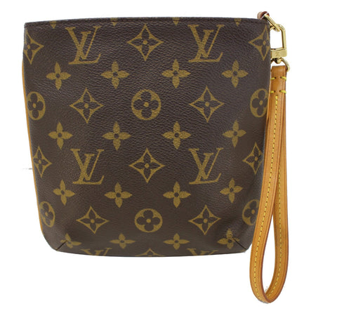 LOUIS VUITTON Monogram Canvas Partition Clutch Bag