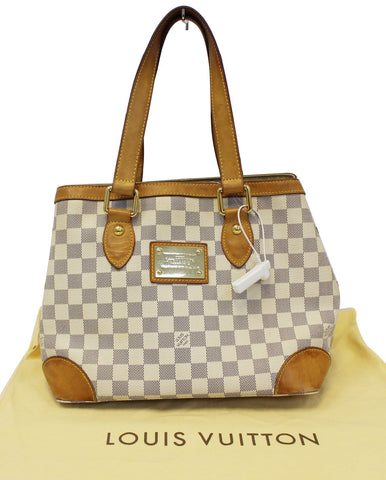 LOUIS VUITTON Damier Azur Hampstead PM Shoulder Bag