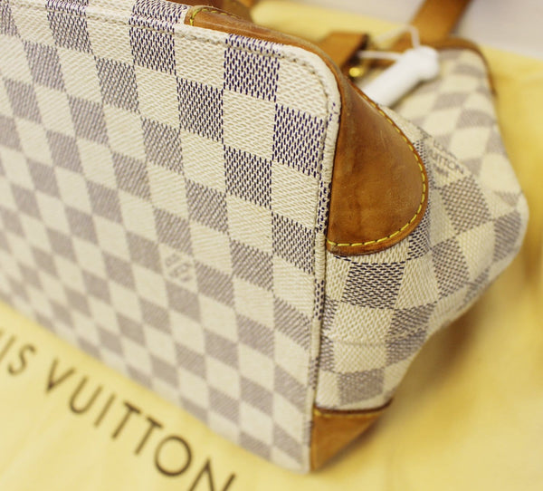 LOUIS VUITTON Damier Azur Hampstead PM Shoulder Bag