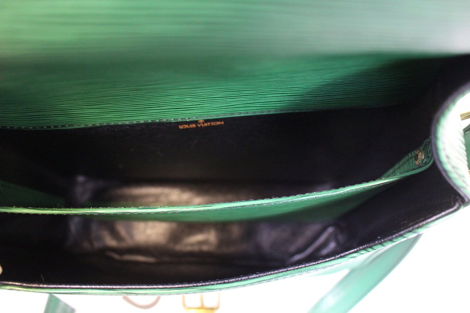 LOUIS VUITTON M52246 Epi Cartouchiere Crossbody Shoulder Bag Leather  BeigeBased