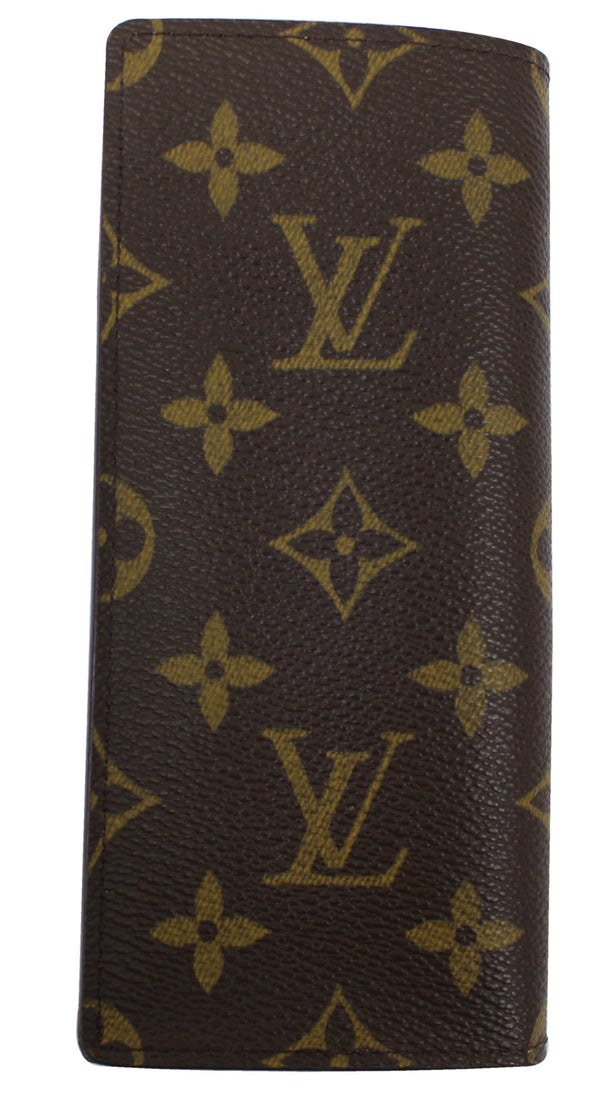 LOUIS VUITTON Monogram Etui Lunettes Glasses Case