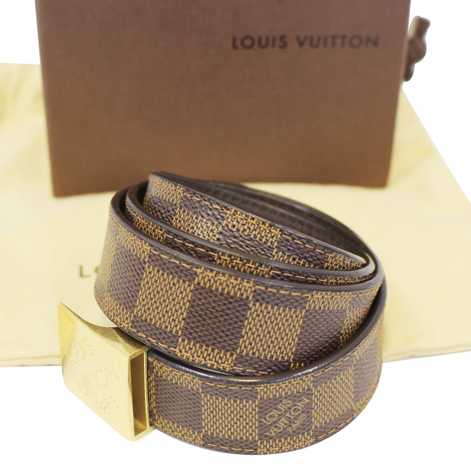 Louis Vuitton Men's Leather Belts for sale
