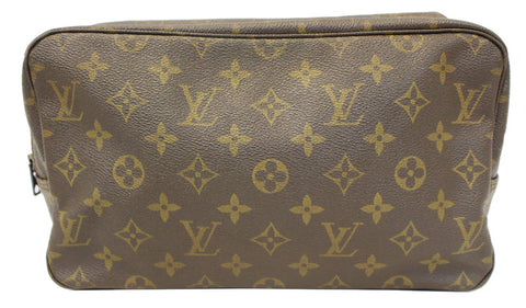 LOUIS VUITTON Monogram Trousse Toilette 28 Clutch Pouch