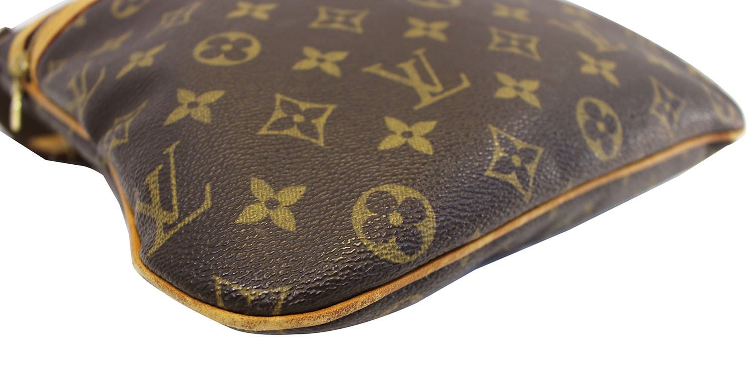 Louis Vuitton Pochette Bosphore Monogram Brown Coated Canvas Cross Body Bag  #1803