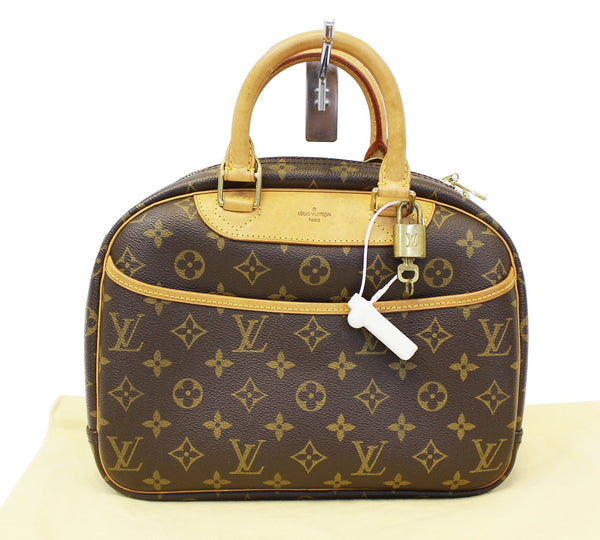 LOUIS VUITTON Monogram Canvas Trouville Satchel Bag