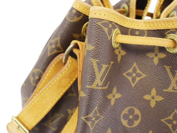 LOUIS VUITTON Monogram Canvas Large Noe Shoulder Bag